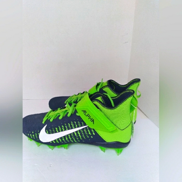 Nike Alpha MenaceMens Football Cleats Green Size‎ 13